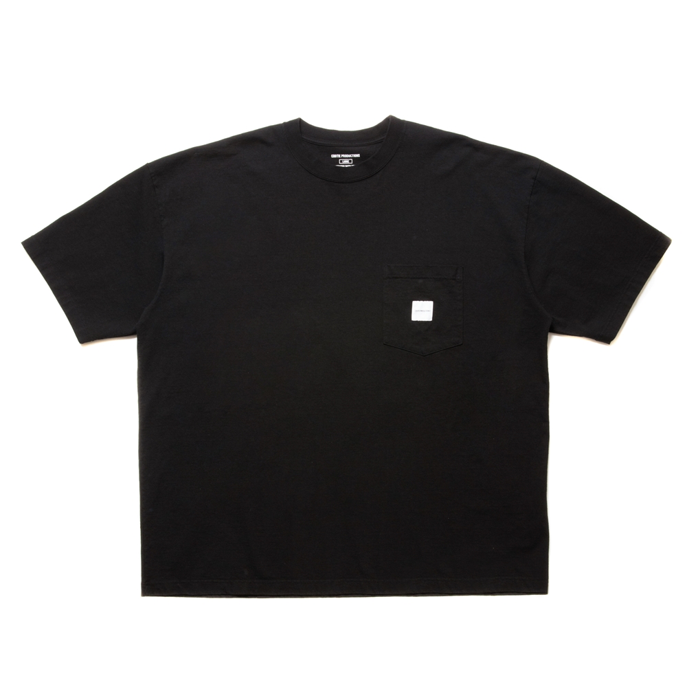 COOTIE PRODUCTIONS/Garment Dyed Error Fit S/S Tee（Black）［エラー