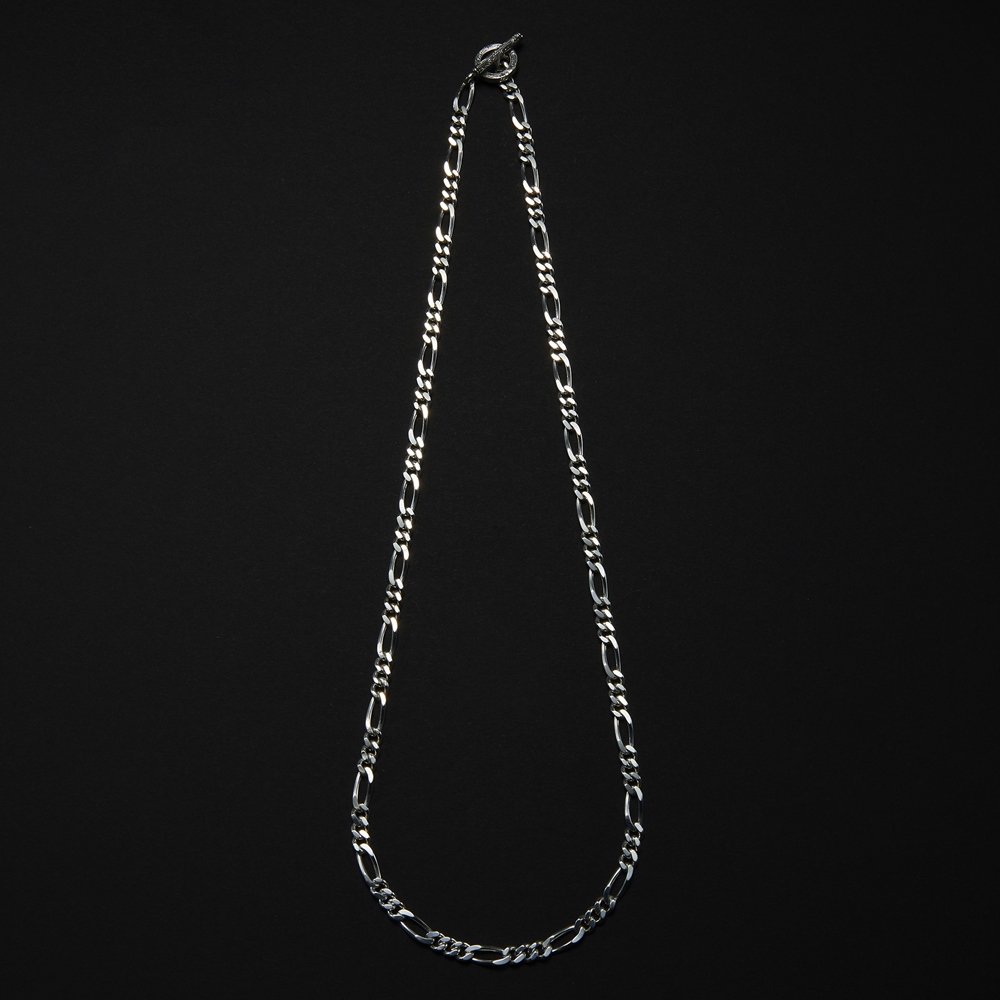 ANTIDOTE BUYERS CLUB/Figaro Wide Chain（Silver） - JONAS