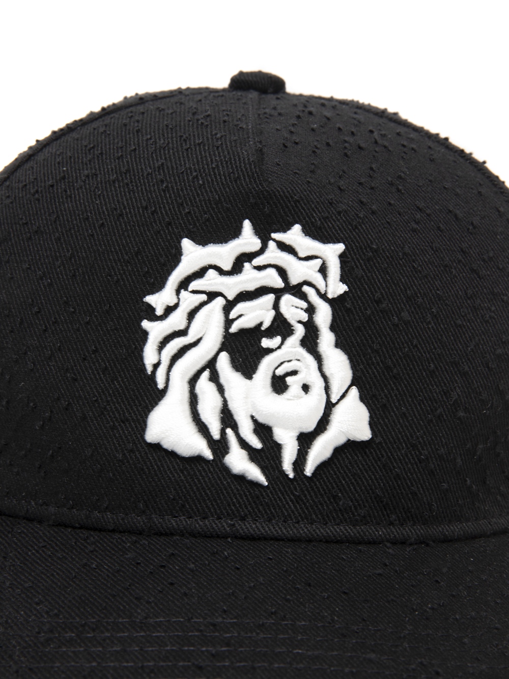 COOTIE PRODUCTIONS/Needle Punch Twill 5 Panel Cap（Black