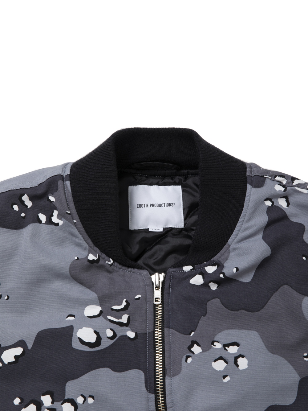 COOTIE PRODUCTIONS/Camouflage Padded Bomber Jacket（City Desert