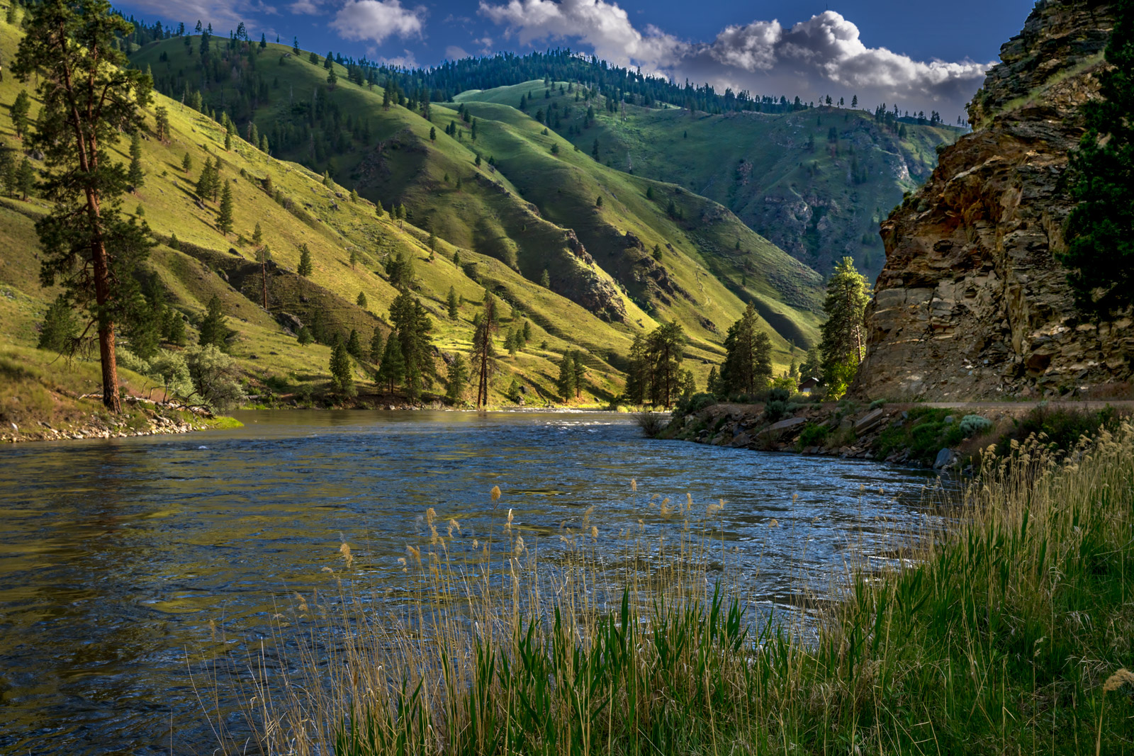 North Fork of the Salmon River Afternoon Fine Art Photo | Prints