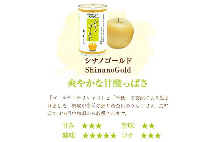 長野興農 りんご三兄弟ジュースセット 3種類 計90本: 全農長野 僕らは