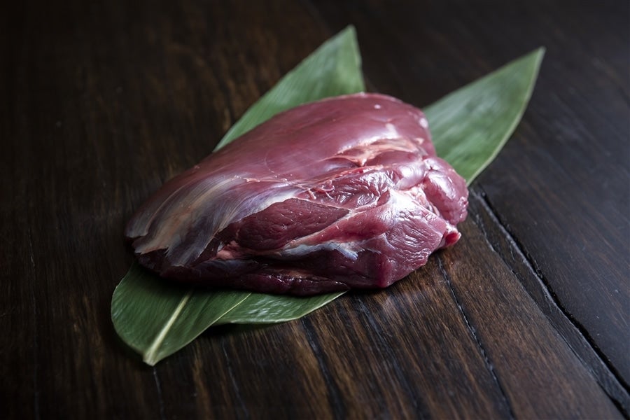 兵庫県産鹿肉 鹿内モモ ブロック 951-1000g EXX ジビエ シカ肉