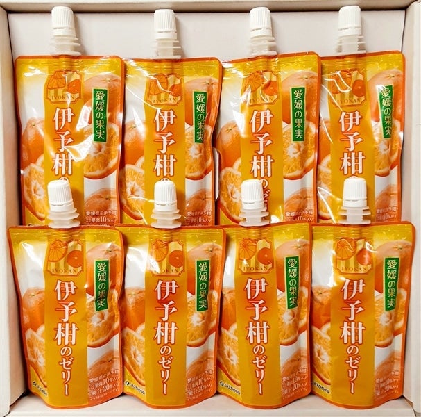 愛媛の果実「伊予柑のゼリーセット」（ゼリー飲料）150g×8本～JA