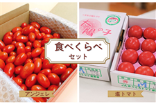 熊本県産「塩トマト」&「アンジェレ」食べ比べセット: you+youくまもと