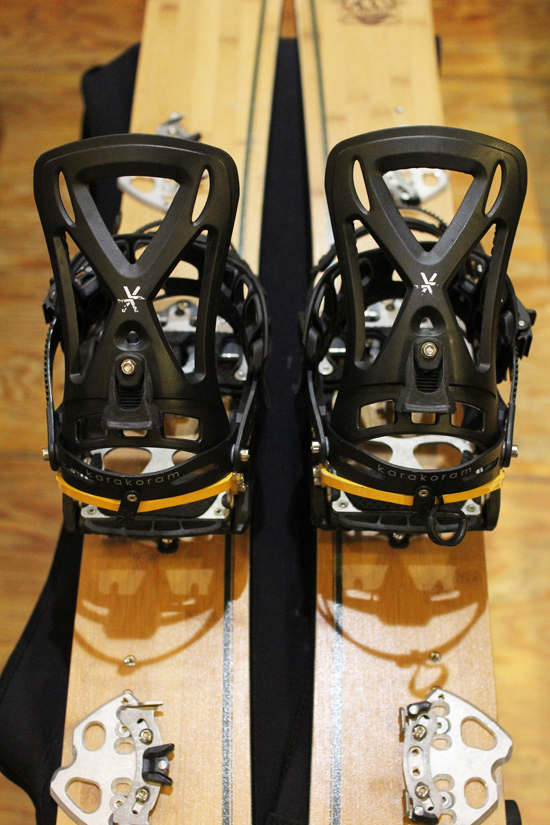 KARAKORAM新型スプリット＆ソリッド兼用バインディング│JAU