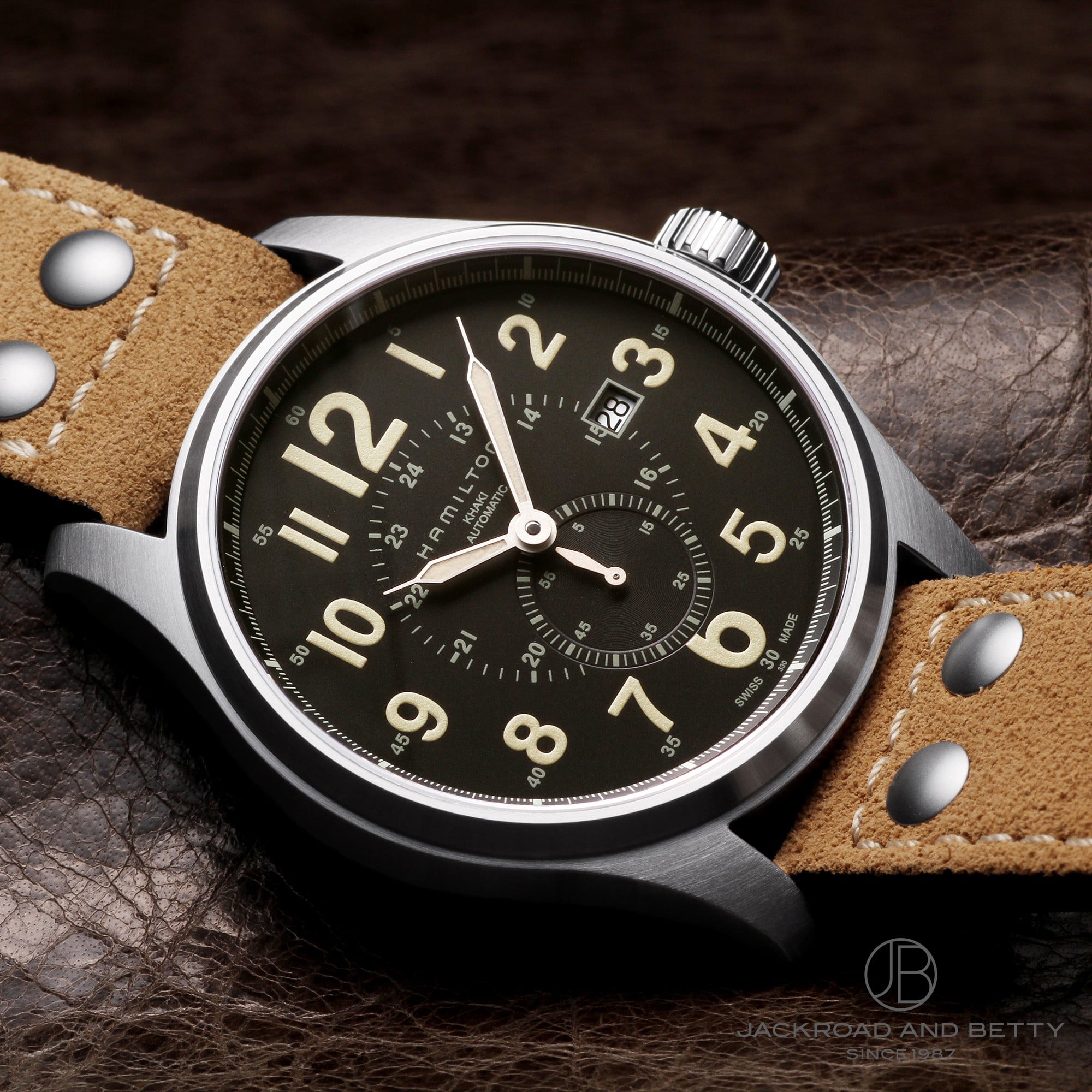 カーキ オフィサー オートマティック[H70655733] Khaki Officer