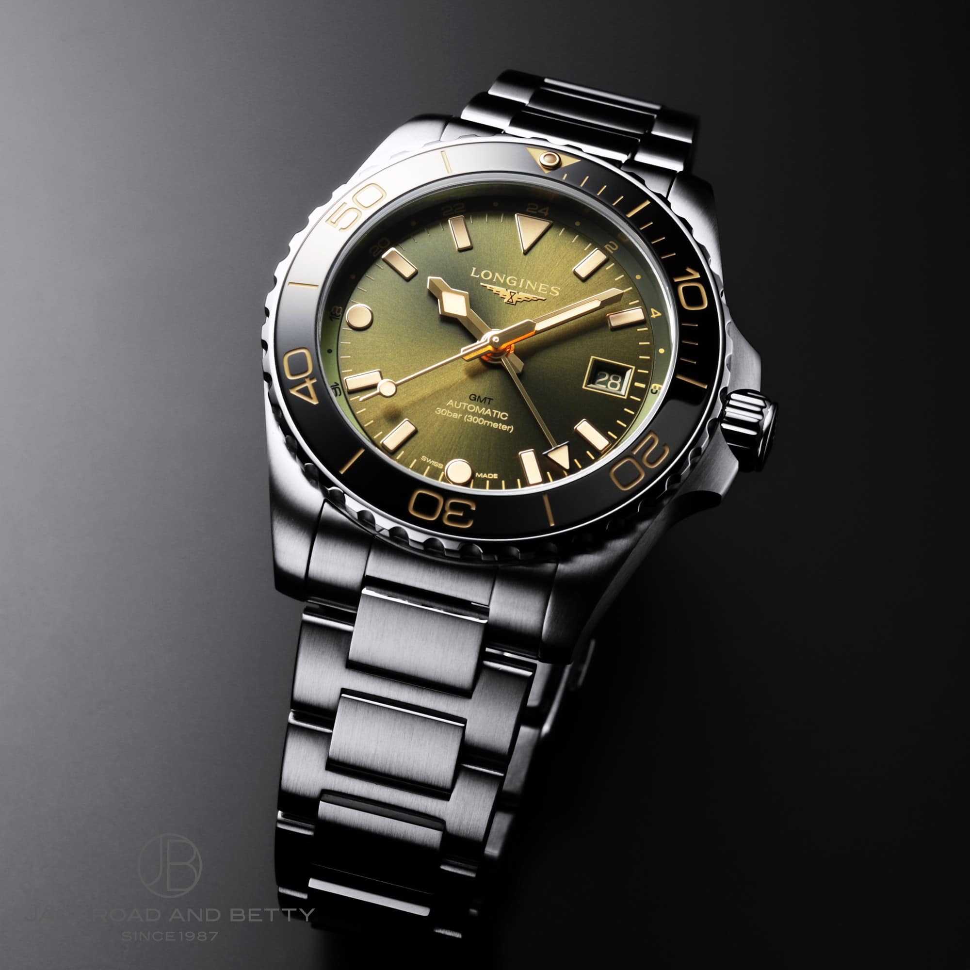 ハイドロ コンクエスト GMT[L3.790.4.06.6] Hydro Conquest Automatic