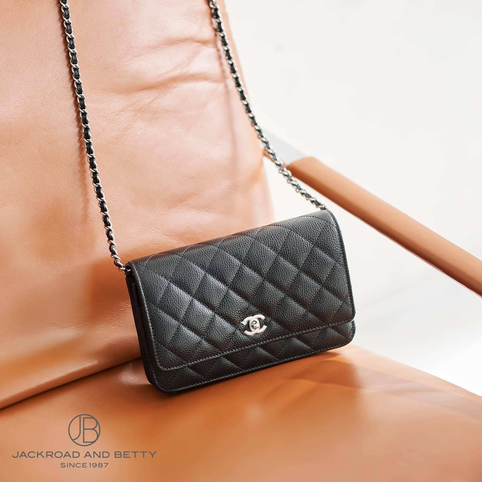 チェーンウォレット 長財布 ブラック 黒[AP4241 Y01588 C3906] Chain