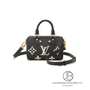 ナノ・スピーディ モノグラム アンプラント ブラック ベージュ[M81456