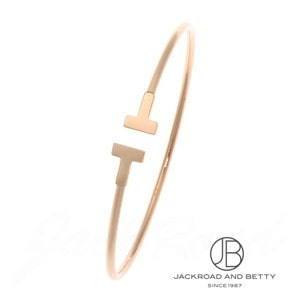 Tナロー ワイヤー ブレスレット ラージ[33419694 33450761] T Narrow