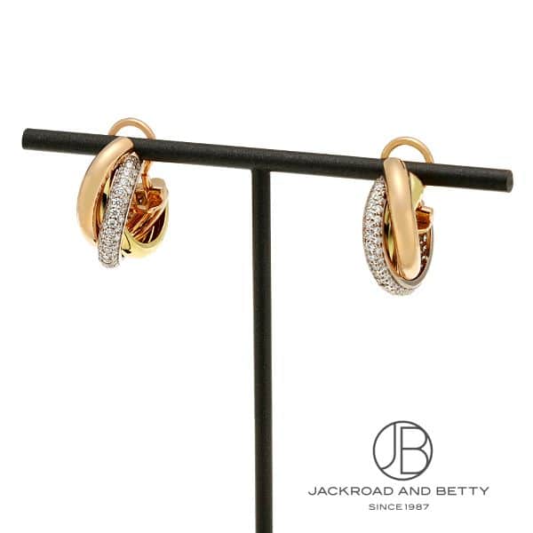 トリニティ イヤリング クラシックモデル セミパヴェ[B8031900