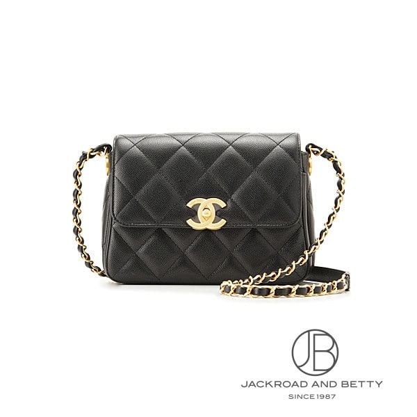 ミニ フラップ バッグ ブラック 黒[AS4907 B17672 94305] Mini Flap