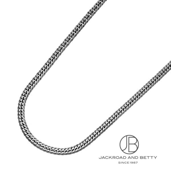 PT850 6面 ダブル 50g 60cm ネックレス プラチナ 造幣局刻印有り