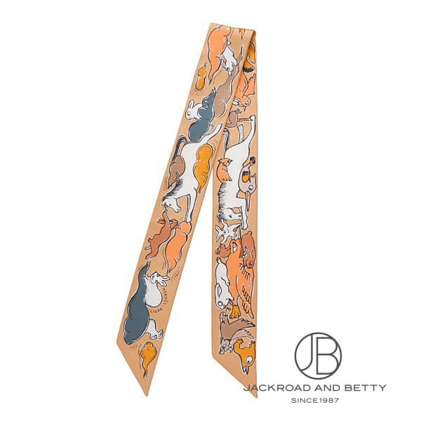 ツイリー 千と一のウサギ ベージュ[] Twilly Mille Et Un Lapins Beige