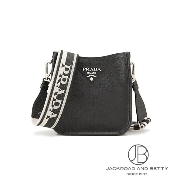 レザー ミニ ショルダー バッグ ブラック 黒[1BH191 2DKV F0002