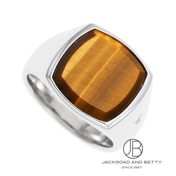 クッション リング タイガーアイ[100378] Cushion Ring Tiger Eye