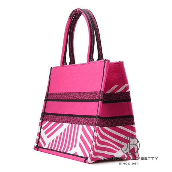 ブックトート D-ジャングル ポップ ミディアム[M1296ZRON_885] Dior