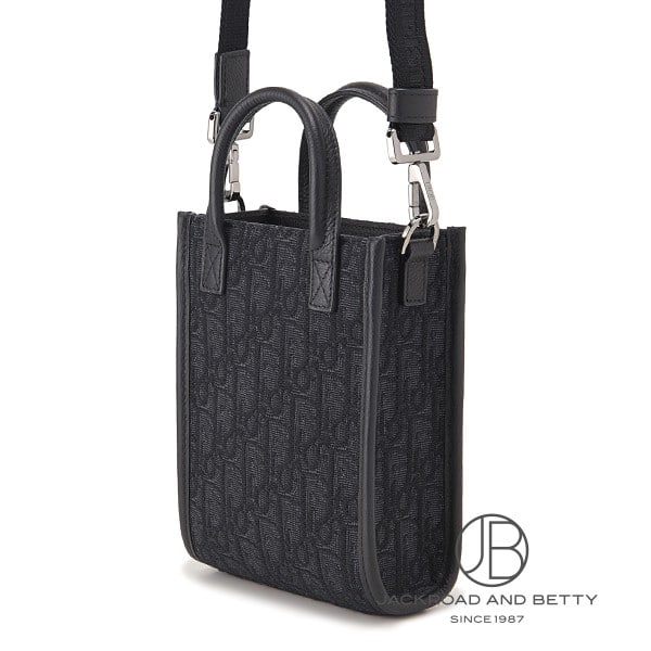 サファリ ノースサウス ミニ トートバッグ ブラック 黒