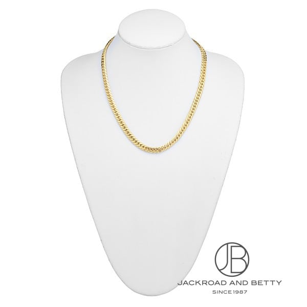 K18 6面 ダブル 100g 50cm ネックレス 造幣局刻印有り[] Kihei