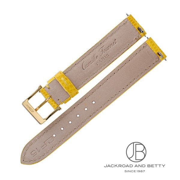 レディース カミーユ・フォルネ革ベルト・ワンタッチ加工付き 15mm