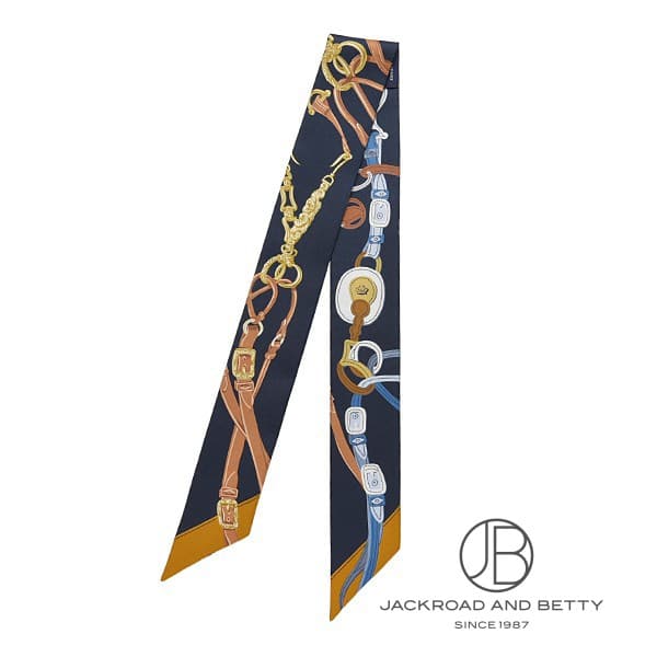 ツイリー ブリッド・ドゥ・ガラ・アップリケ・ピケ ネイビー 紺