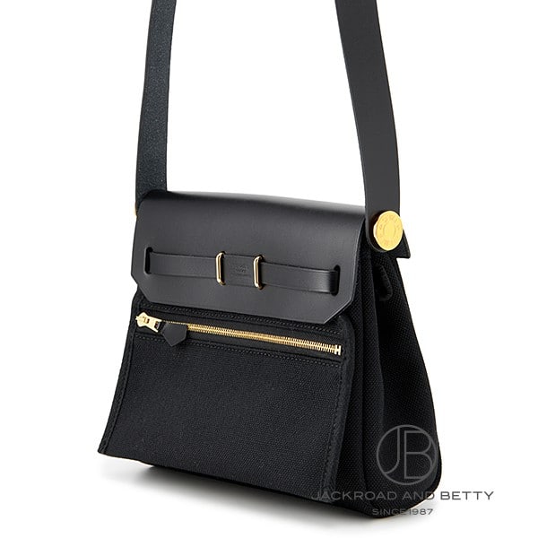 エールバッグジップ 20 ノワール ブラック 黒[H086430CCAA] Herbag Zip