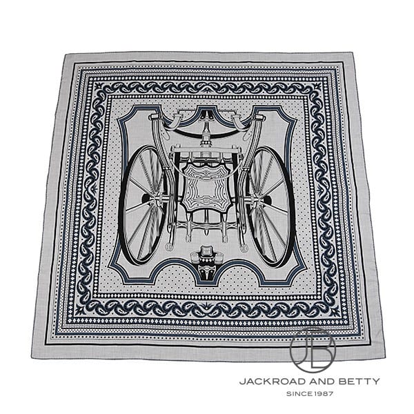 カレ140 カレジェアン 四輪馬車の車輪・バンダナ グレー[H244170S 10