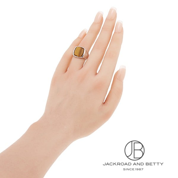 クッション リング タイガーアイ[100378] Cushion Ring Tiger Eye