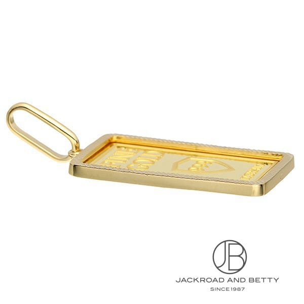 K24 インゴット 10g ペンダントトップ[] K24Fine Gold Ingot 10g