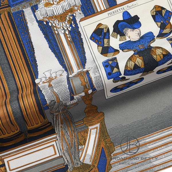 カレ90 グラン・テアトル・ヌーヴォー ブルー 青[] Carre90 | エルメス