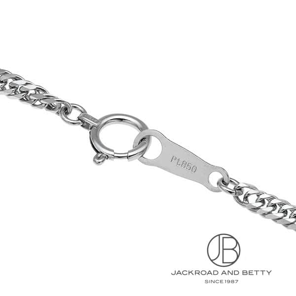 PT850 6面 ダブル 10g 45cm ネックレス プラチナ 造幣局刻印有り