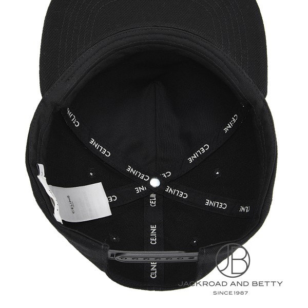 セリーヌ ベースボールキャップ／コットン[2AUW9641M.38NO] Celine