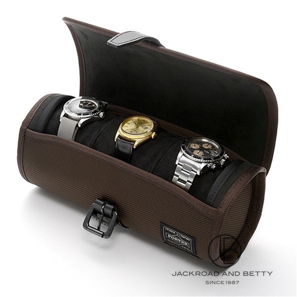 JackRoad×PORTER コラボレーション オリジナル ウォッチケース[brown