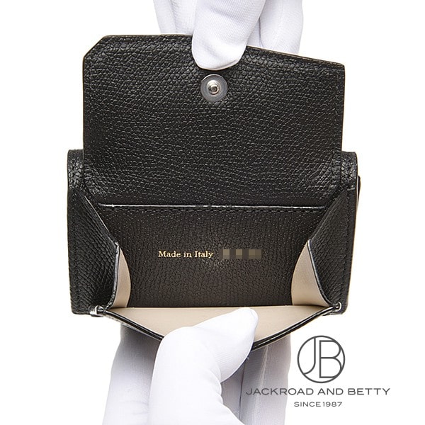 コンパクト パース 三つ折り財布 ブラック 黒[SGNL0026028LRLWF99NN