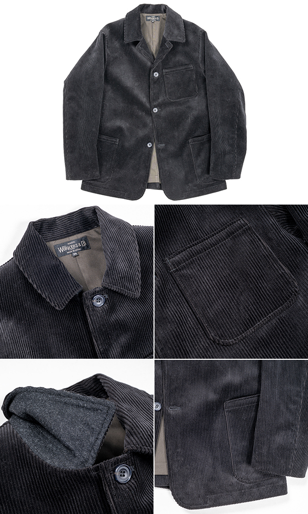 WORKERS ワーカーズ 14oz.高密度太畝コーデュロイ|ワーカーズ