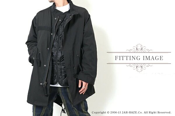 HOUSTON ヒューストン フィールドジャケット|ミリタリーコート『3WAY M