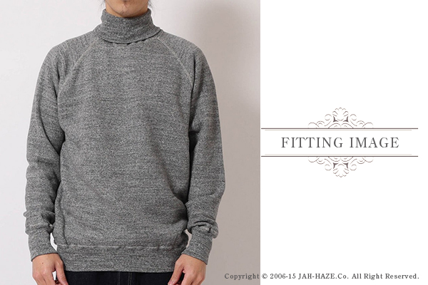 DUBBLEWORKS ダブルワークス LOOP WHEEL|吊編み|タートルネック