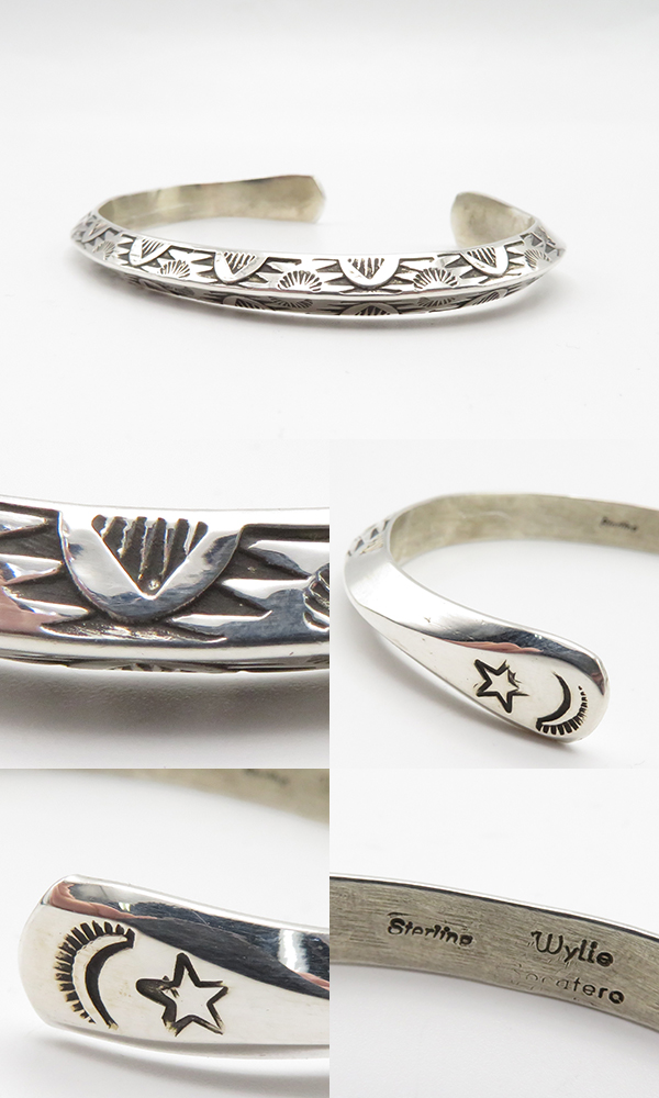 INDIAN JEWELRY ナバホ族|スタンプワーク|バングル『NAVAJO STAMPED