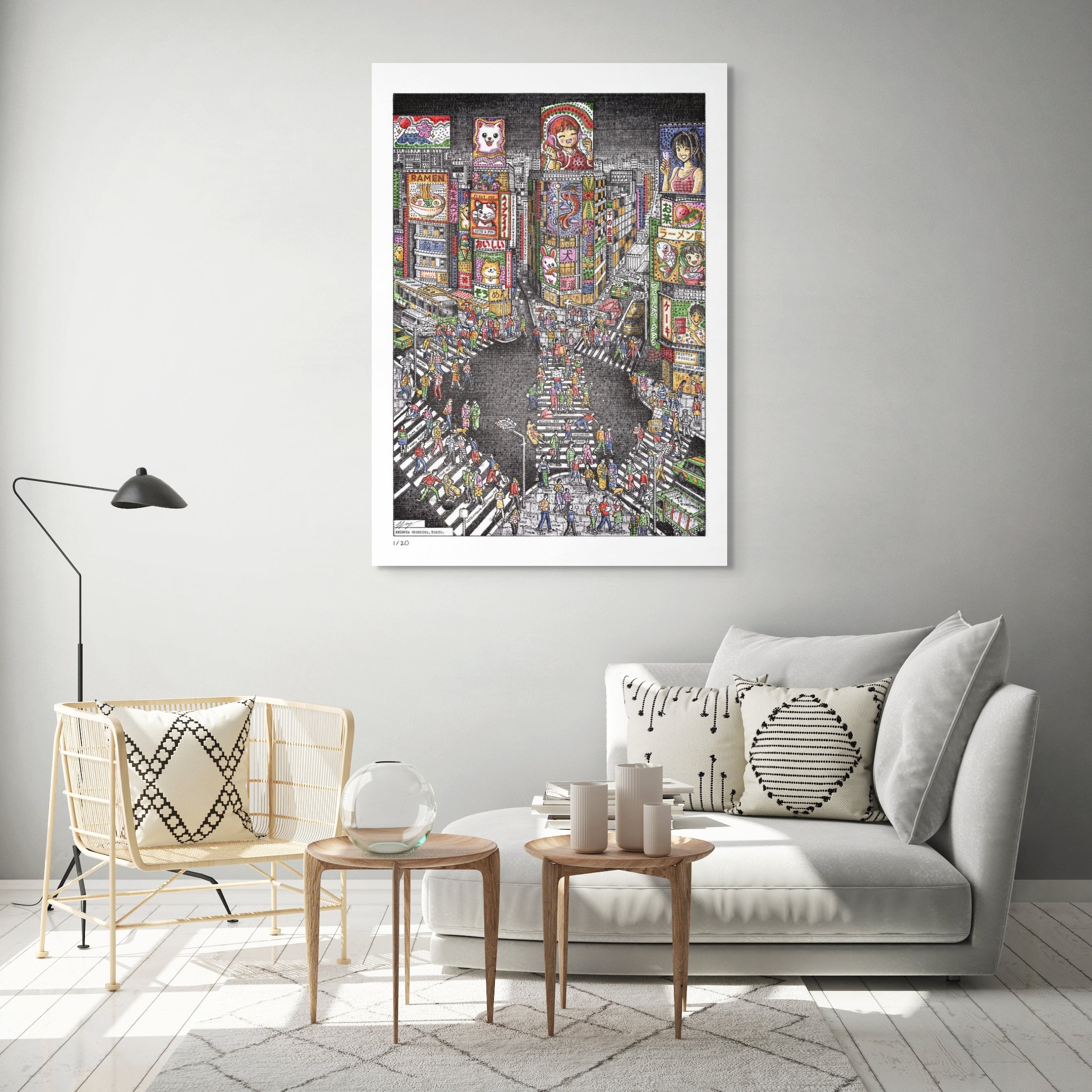 Evening in Tokyo – James Cook Artwork Shop