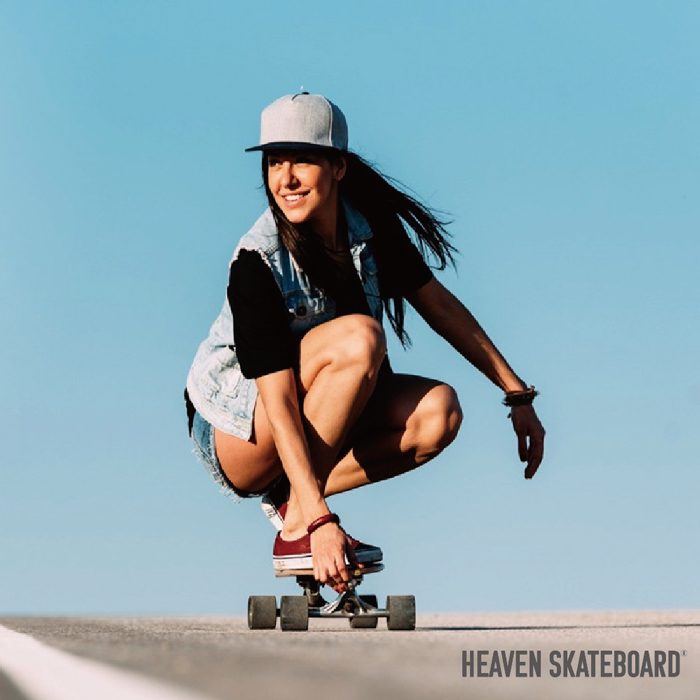 送料無料】 HEAVEN LONG SKATEBOARD PETER RIDE 46 ヘブン ロング