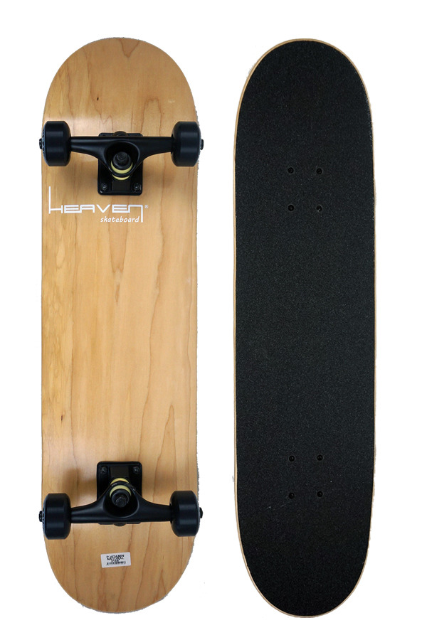 送料無料】 HEAVEN SKATEBOARD COMPLETE PROSPEC NATURAL 8×31 ヘブン