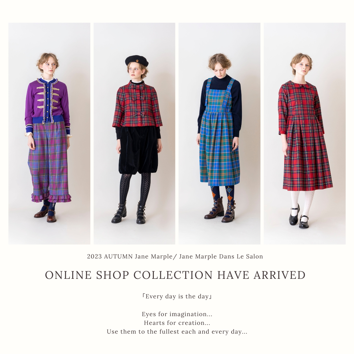 ONLINE SHOP】10/27 NEW RELEASE | Jane Marple Official Web Site
