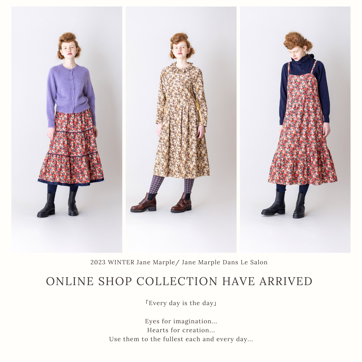 ONLINE SHOP】11/28 NEW RELEASE | Jane Marple Official Web Site