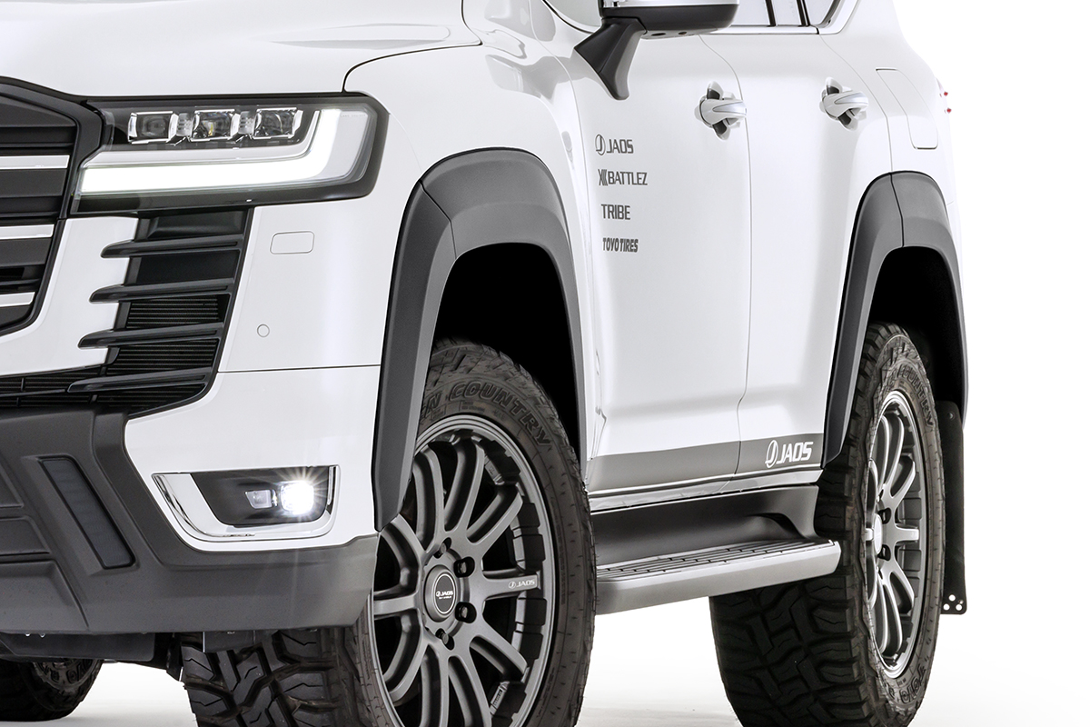 JAOS オーバーフェンダー type-S 塗装品 マットブラック