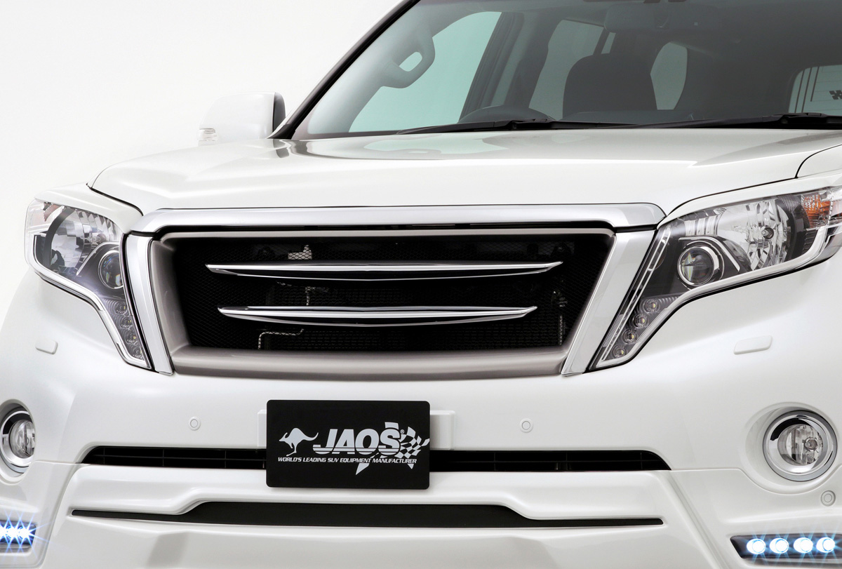 JAOS クロームブレードグリル フロントカメラ無用 プラド 150系｜株式