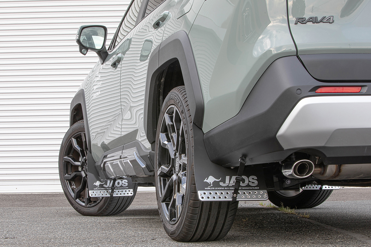 JAOS マッドガードⅢ リヤセット ブラック RAV4 50系｜株式会社