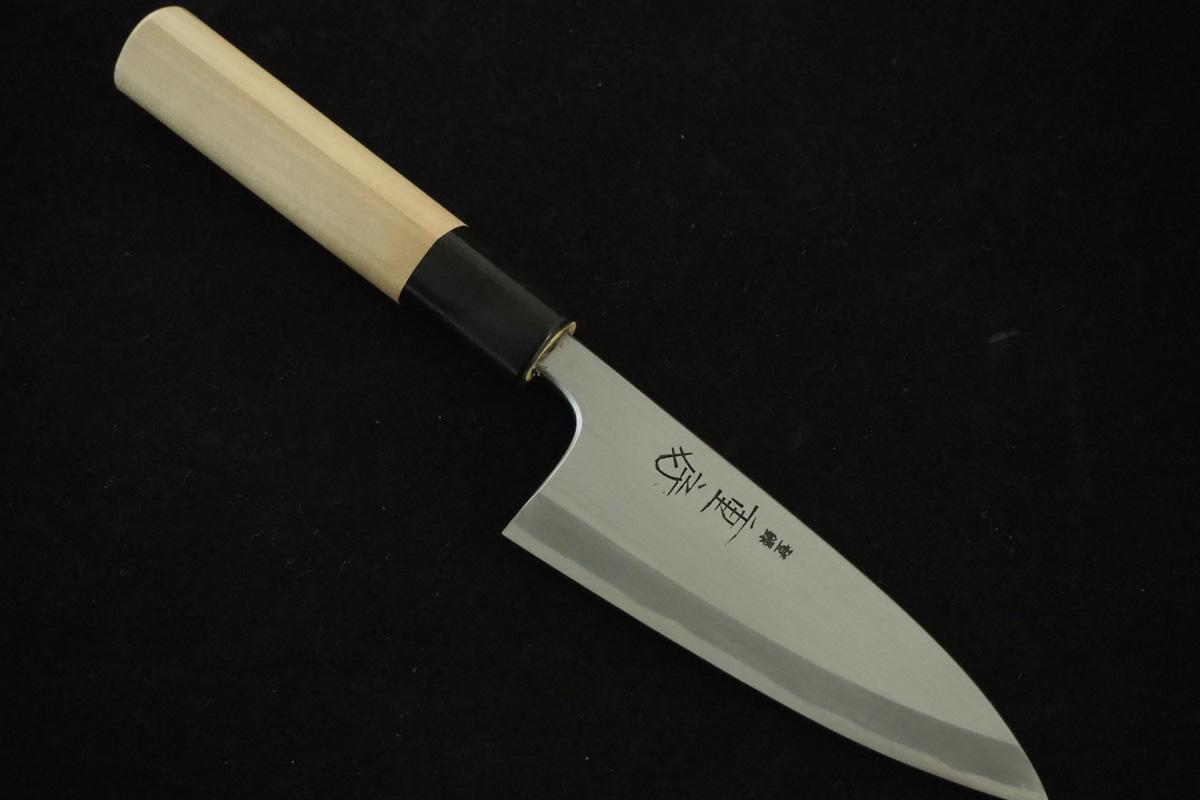 飯塚重房作 アジ切り（磨き）105㎜ | Japanese Cutlery Pro Store