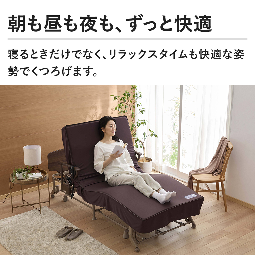 アテックス 家具 電動リクライニングベッド AX-BE721 通販