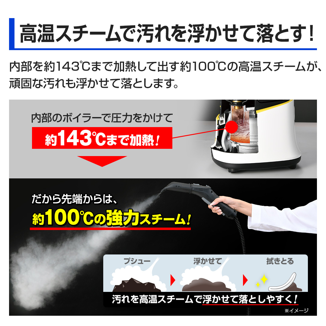 ケルヒャー スチーム スチームクリーナー SC JTK 30 1.513-408.0 通販